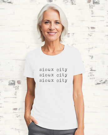 Triple Repeats - Custom Women's T-Shirt