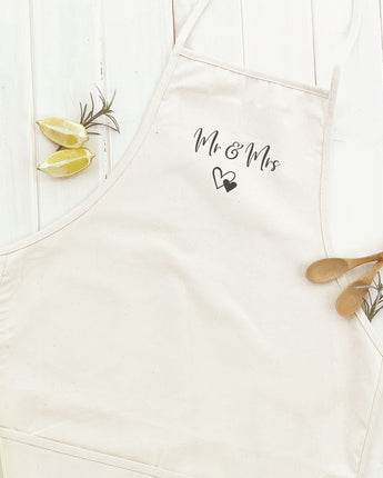 Mr & Mrs - Women's Apron