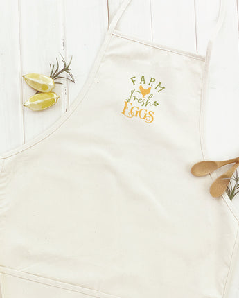 Farm Fresh Chicken Eggs - Women's Apron