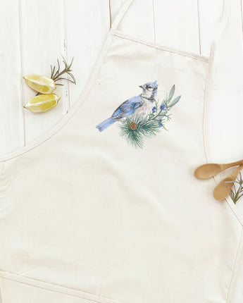 Blue Jay (Fall Birds) - Women's Apron