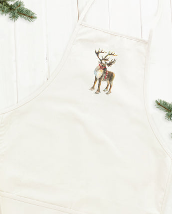 Santa's Reindeer - Women's Apron