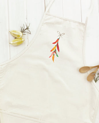 String of Peppers - Women's Apron