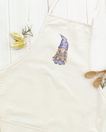 Garden Gnome with Sprouts - Women's Apron
