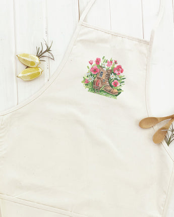 Poppy Boot Fairy House - Women's Apron