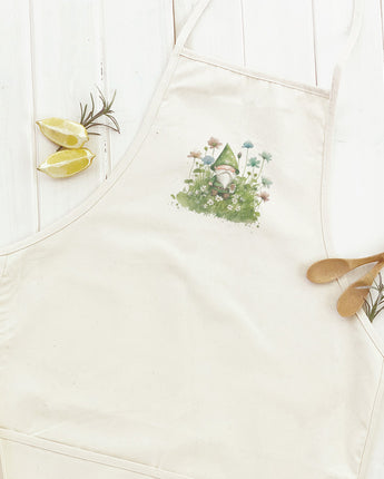 Irish Gnome in Clover - Women's Apron