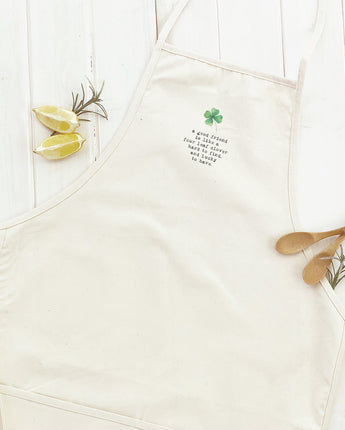 A Good Friend - St. Patrick's Day Women's Apron