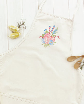 Firecracker Bouquet - Women's Apron