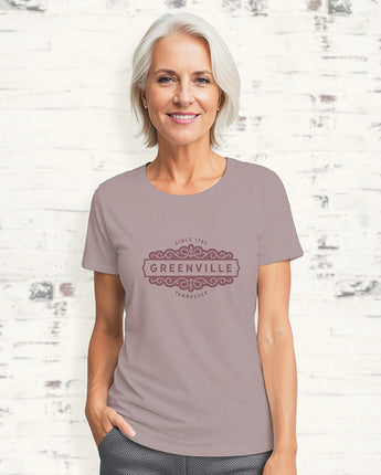 Ornamental City, State - Custom Women's T-Shirt