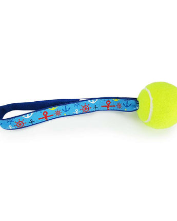 Ship Wheels & Anchors - Tennis Ball Toss Toy