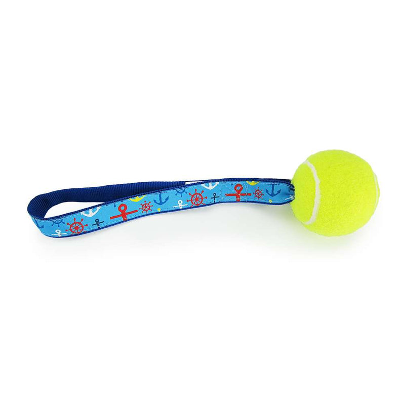 Ship Wheels & Anchors - Tennis Ball Toss Toy