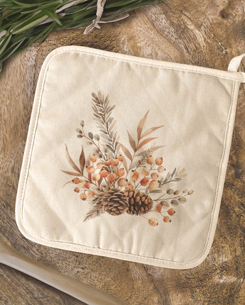 Pinecone Arrangement - Customizable Cotton Pot Holder
