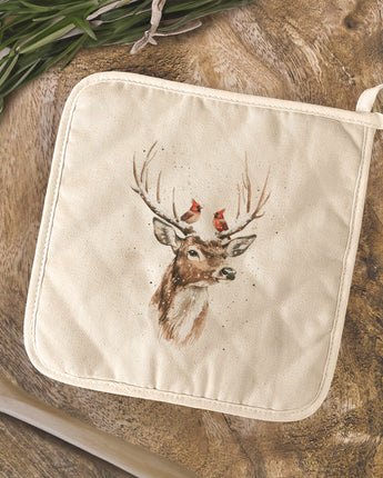 Cardinal Crown - Customizable Cotton Pot Holder