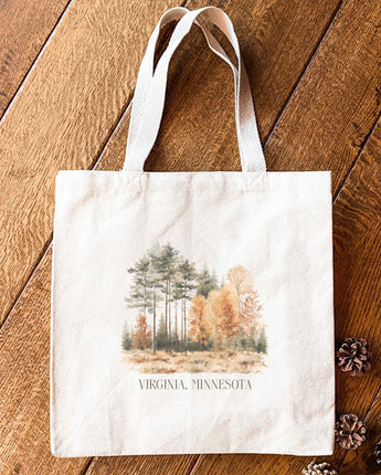 Tall Tree Forest - Custom Canvas Tote Bag