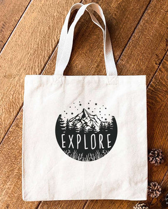 Explore - Canvas Tote Bag