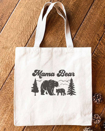 Mama Bear - Canvas Tote Bag
