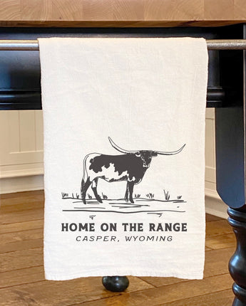 Home on the Range Custom - Cotton Tea Towel