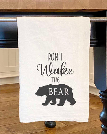 Don't Wake the Bear - Cotton Tea Towel