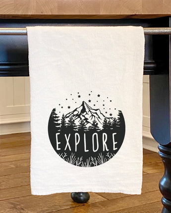 Explore - Cotton Tea Towel