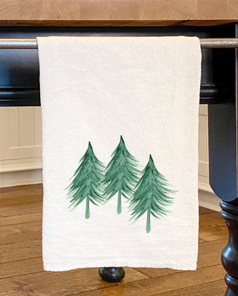 Three Trees - Cotton Tea Towel