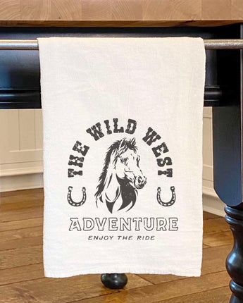 Wild West Adventure (Horse) - Cotton Tea Towel