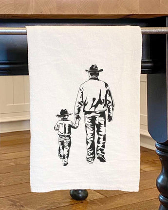 Just Like Dad - Father's Day Cotton Tea Towel