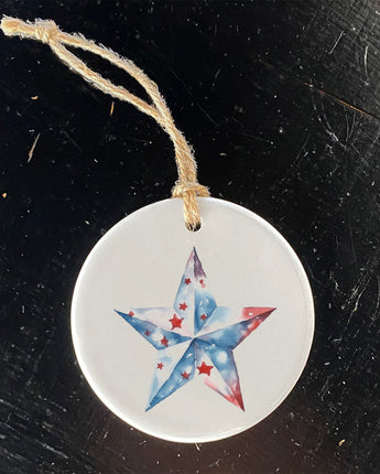 Patriotic Star - Ornament