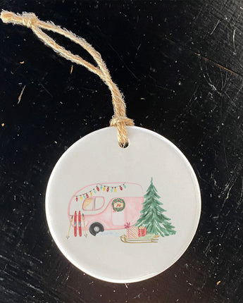 Christmas Camper - Ornament