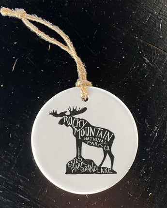 Rocky Mountain National Park Moose - Ornament
