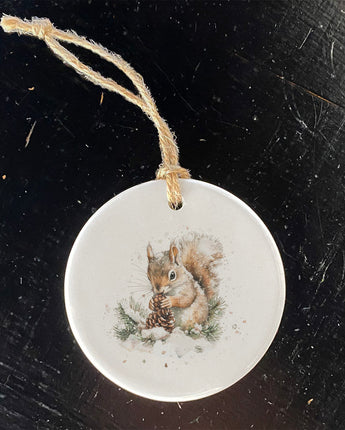Pinecone Squirrel - Ornament