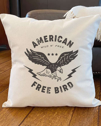 American Free Bird - Square Canvas Pillow
