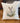 Winter Rabbit - Square Canvas Pillow
