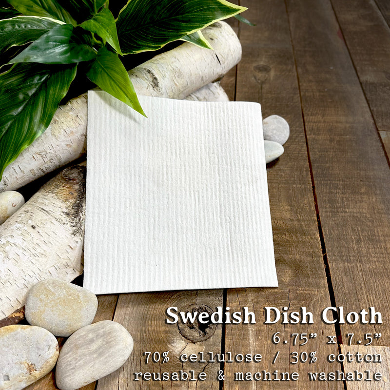 Cabin Rules, Home Sweet Cabin (State) 2pk-Swedish Dish Cloth