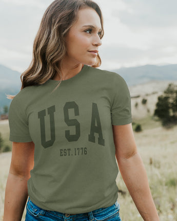 USA est 1776 - Short Sleeve T-Shirt