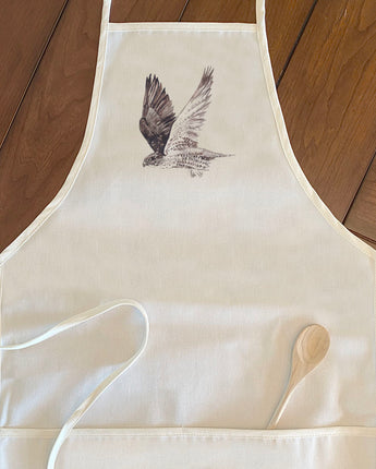 Watercolor Hawk - Women's Apron