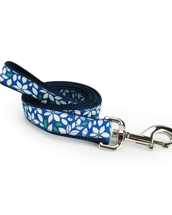 Blue Floral - Dog Leash