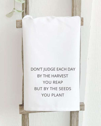 Seeds Quote - Cotton Tea Towel