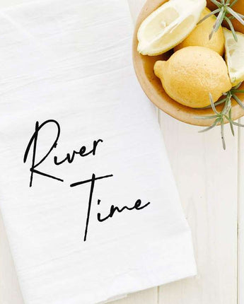 River Time - Cotton Tea Towel