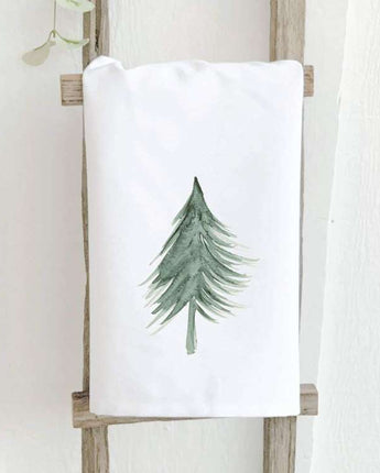 Evergreen Tree - Cotton Tea Towel