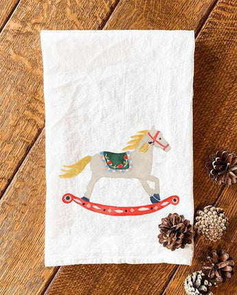 Rocking Horse - Cotton Tea Towel
