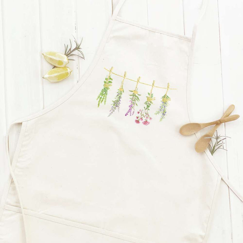 Herbs on a Line - Women's Apron