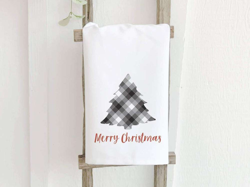 Plaid Christmas Tree - Cotton Tea Towel