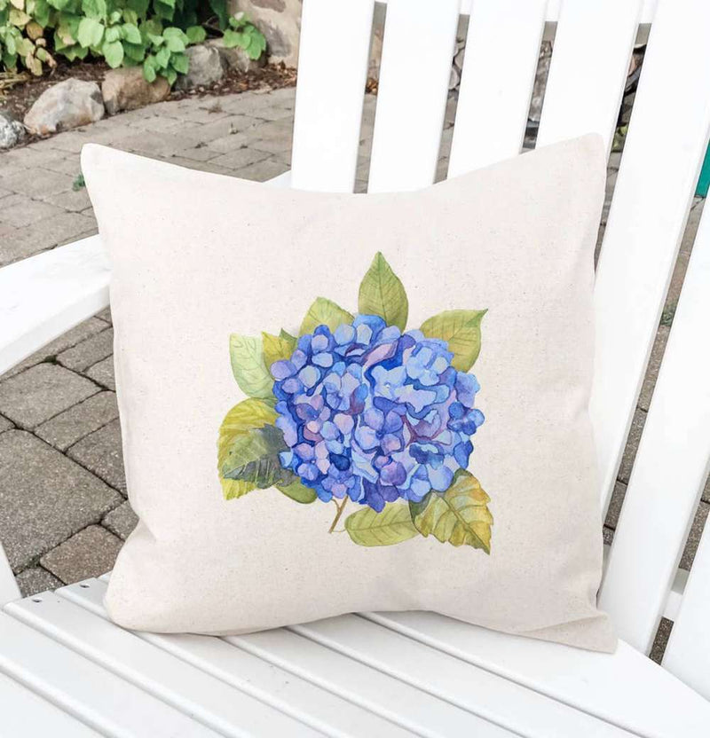 Hydrangea - Square Canvas Pillow