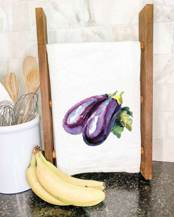 Eggplant - Cotton Tea Towel