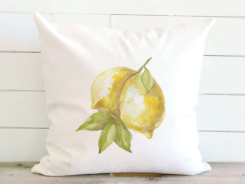 Lemons - Square Canvas Pillow