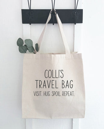 Custom Travel Bag - Natural Canvas Tote Bag