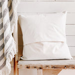 Three Anchors w/ State - Square Canvas Pillow